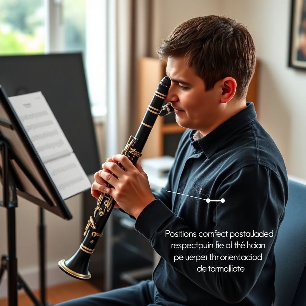 Clarinete: abrazadera para clarinete cuál elegir — foto realista del clarinete