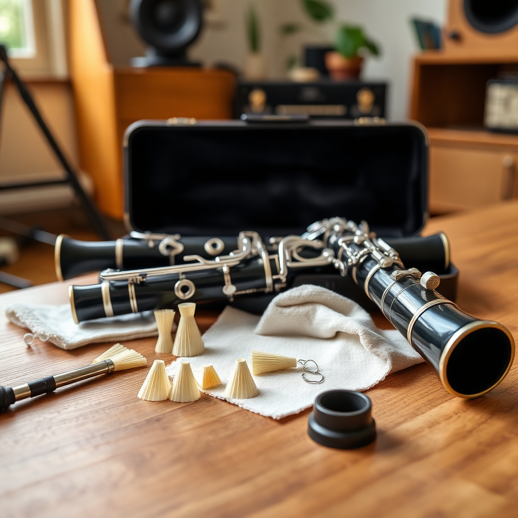 Clarinete: clarinete para principiantes — foto realista del clarinete