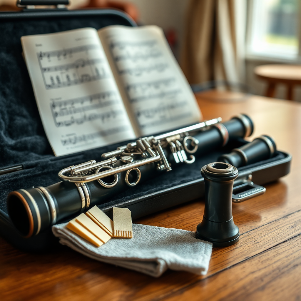 Clarinete: digitaciones alternativas clarinete — foto realista del clarinete