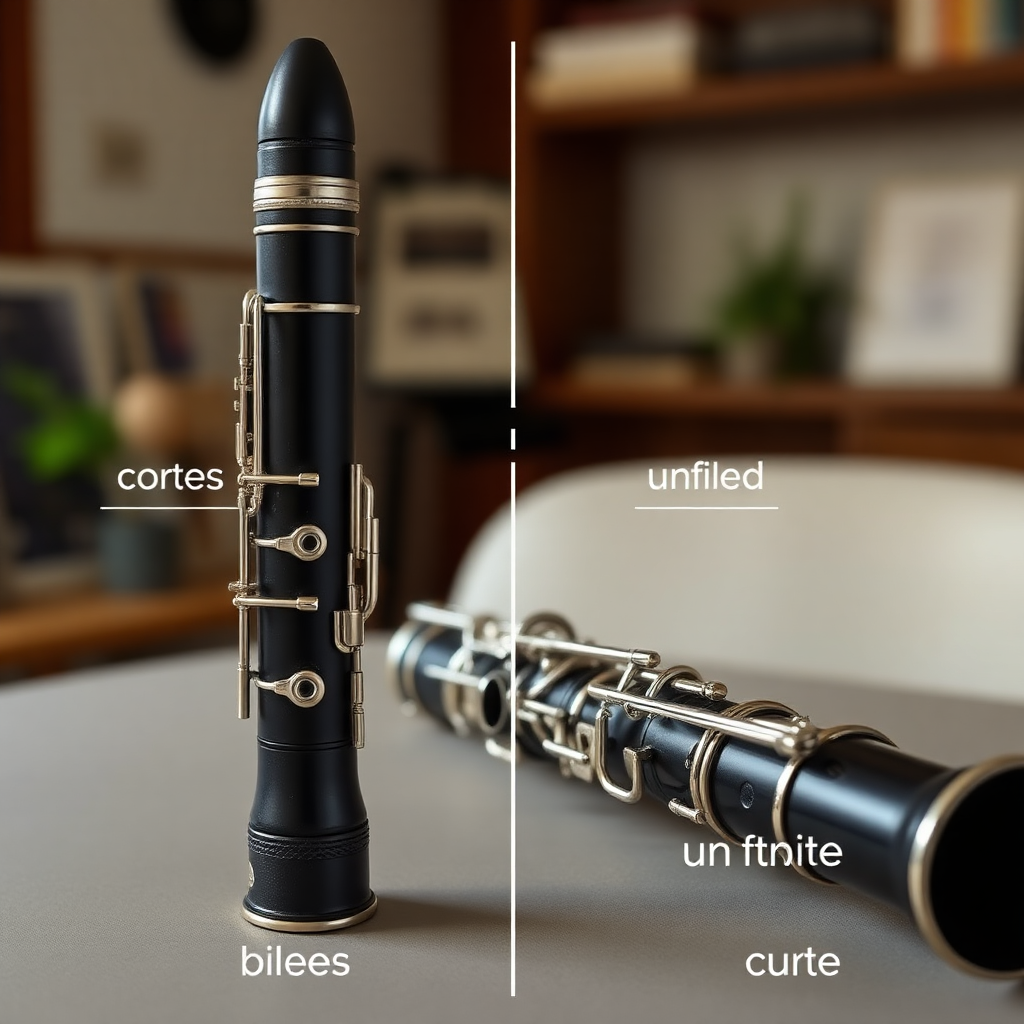 Clarinete: dureza de caña clarinete cómo elegir — foto realista del clarinete