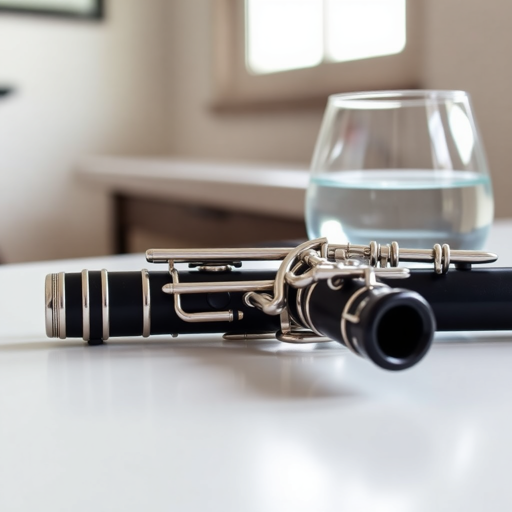 Clarinete: ejercicios de respiración para clarinete — foto realista del clarinete