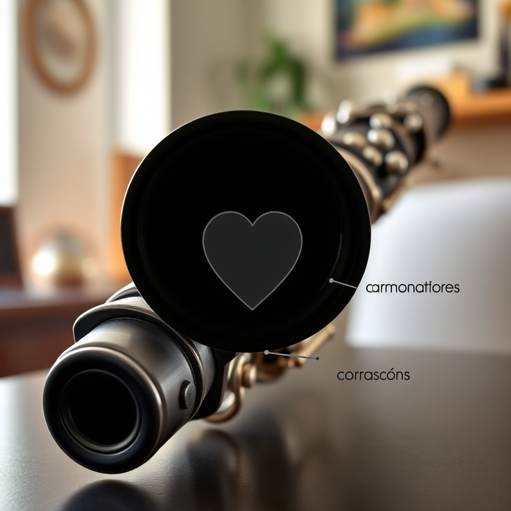 Clarinete: raspado de cañas de clarinete — foto realista del clarinete
