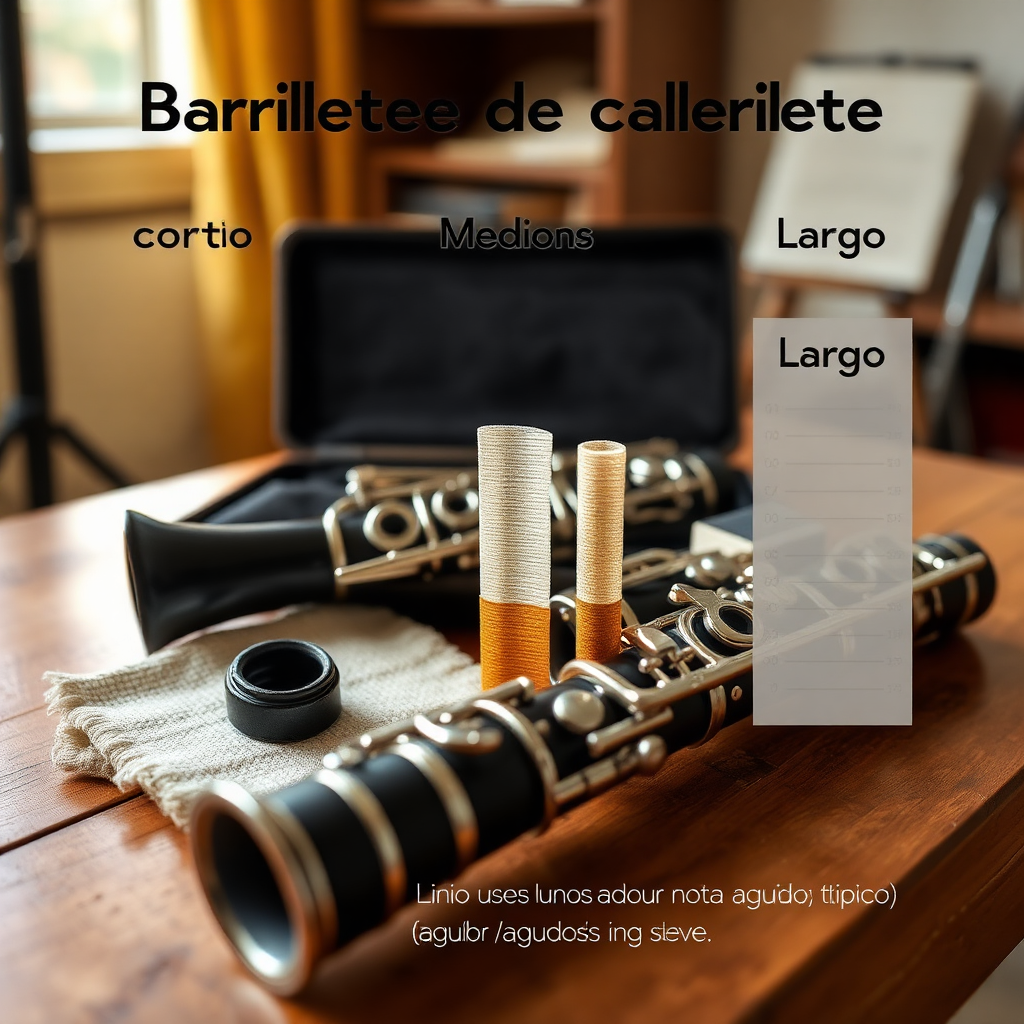 Clarinete: barrilete de clarinete cómo elegir — foto realista del clarinete