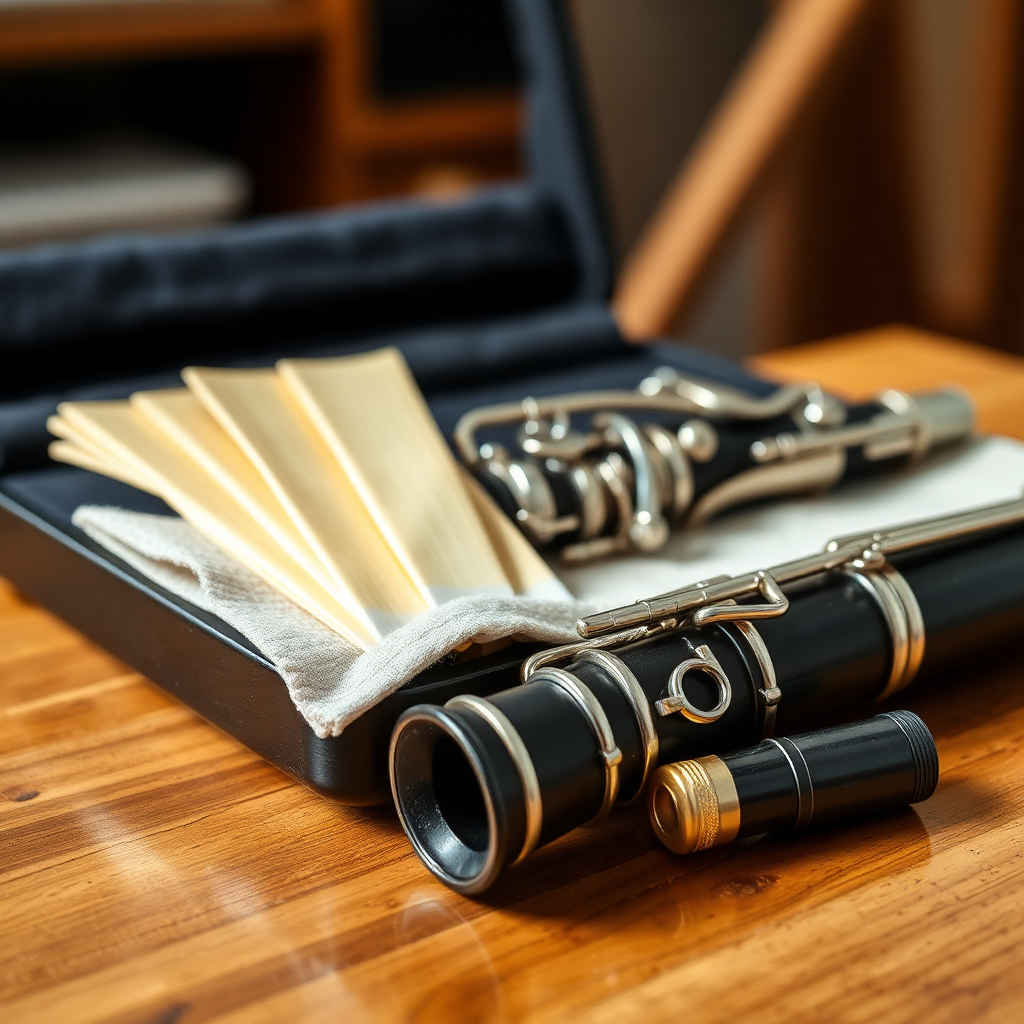 Clarinete: campana del clarinete para qué sirve — foto realista del clarinete