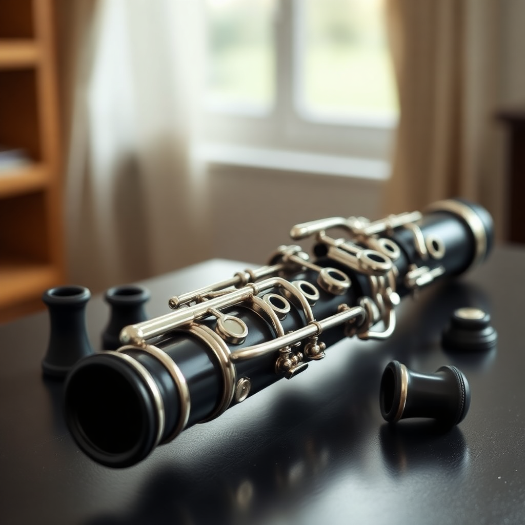 Clarinete: cómo elegir boquilla de clarinete — foto realista del clarinete