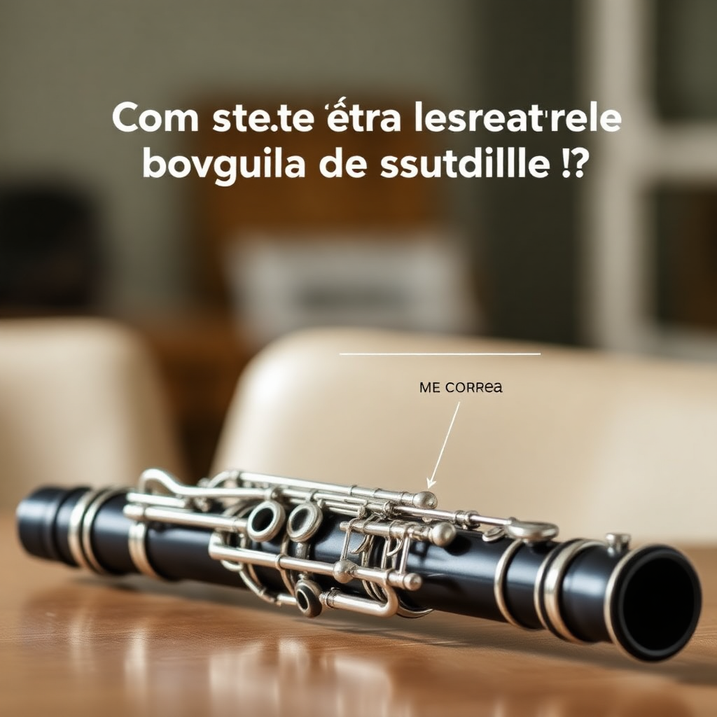 Clarinete: cómo elegir boquilla de clarinete — foto realista del clarinete