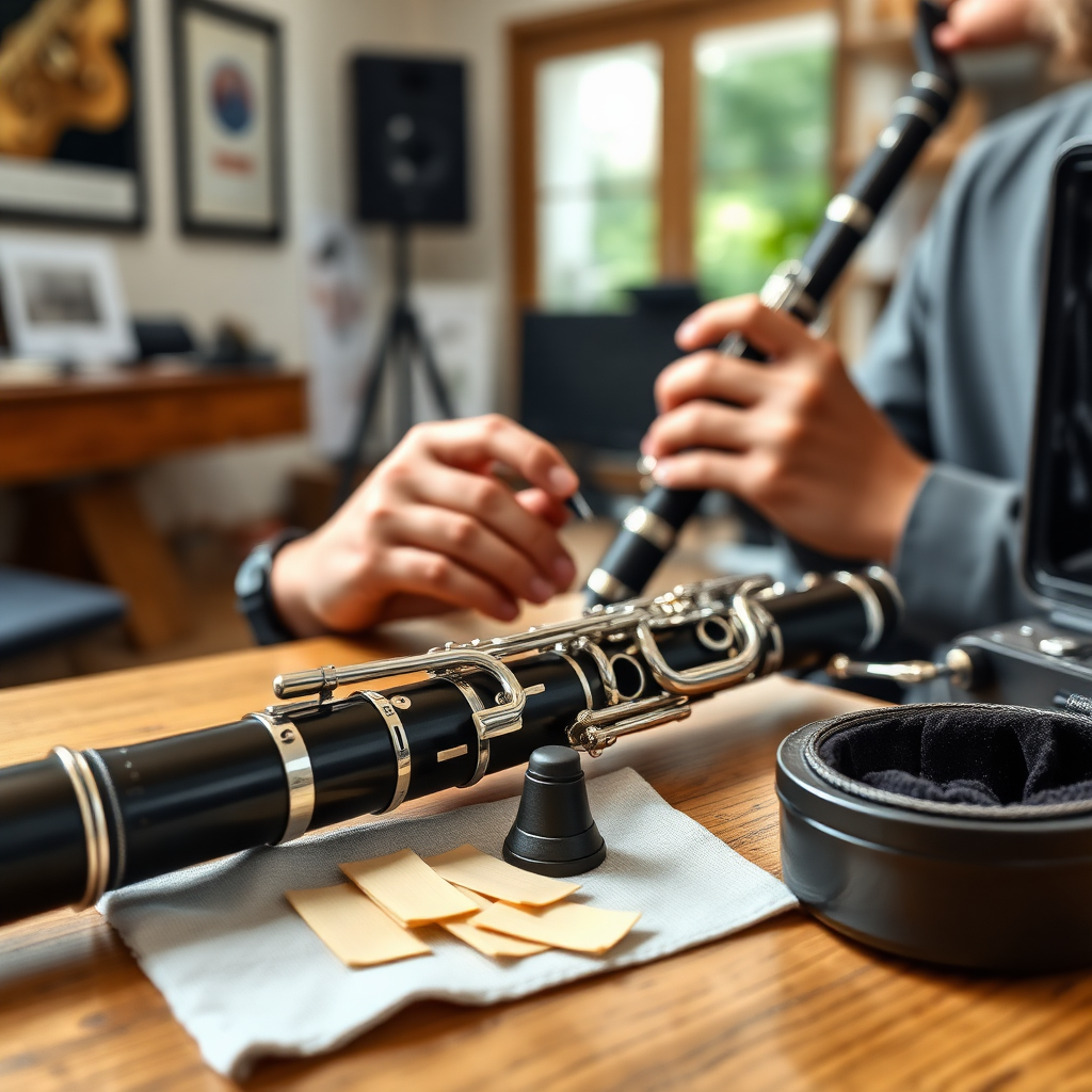 Clarinete: cómo elegir boquilla de clarinete — foto realista del clarinete