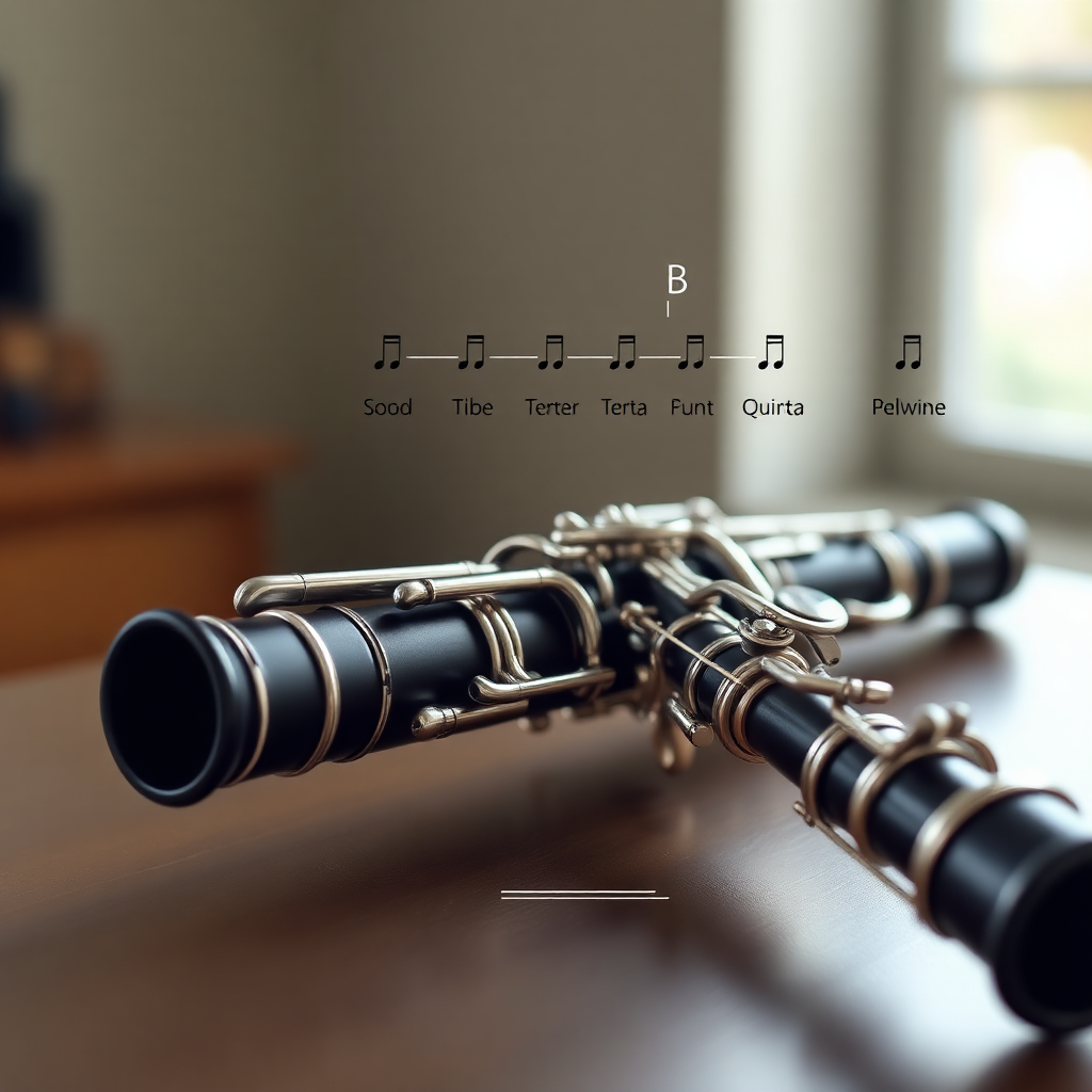 Clarinete: cómo empastar en una sección de clarinetes — foto realista del clarinete