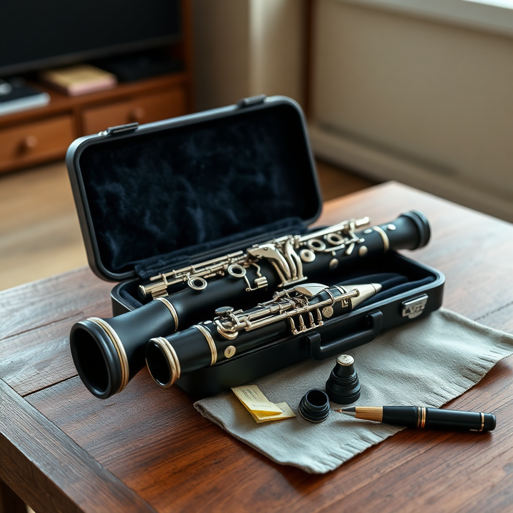 Clarinete: cómo ensayar con clarinete — foto realista del clarinete