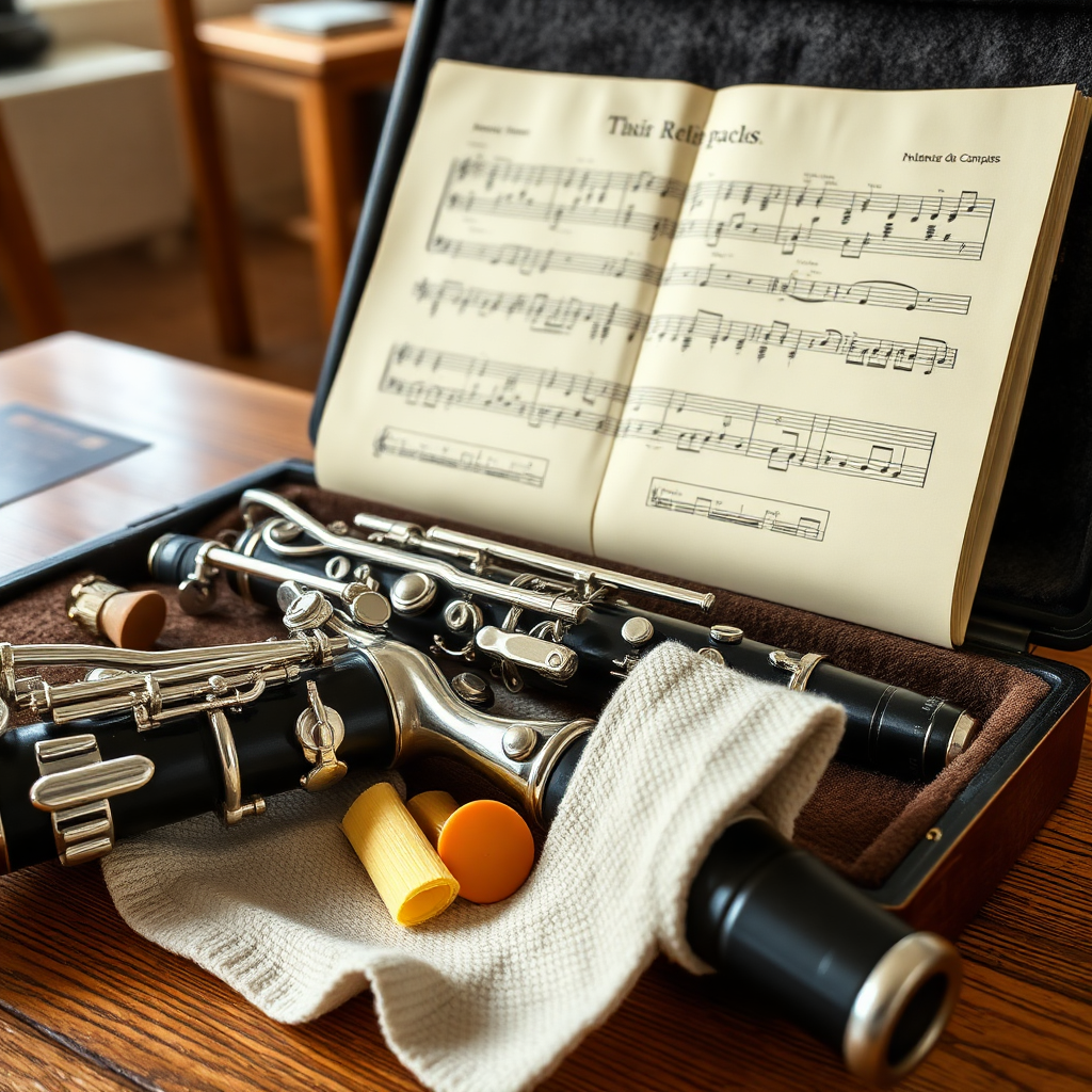 Clarinete: cómo memorizar piezas en clarinete — foto realista del clarinete