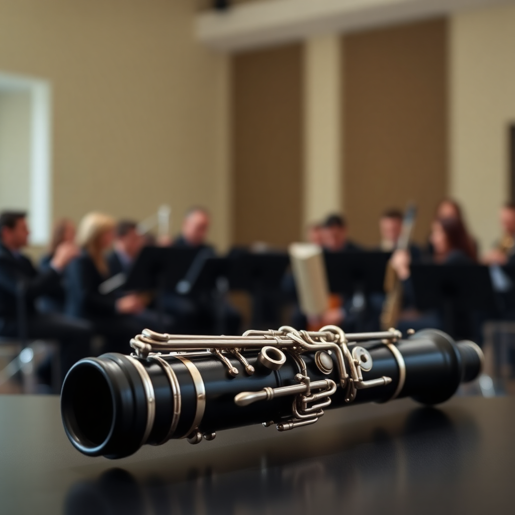Clarinete: cómo tocar en conjunto con clarinete — foto realista del clarinete