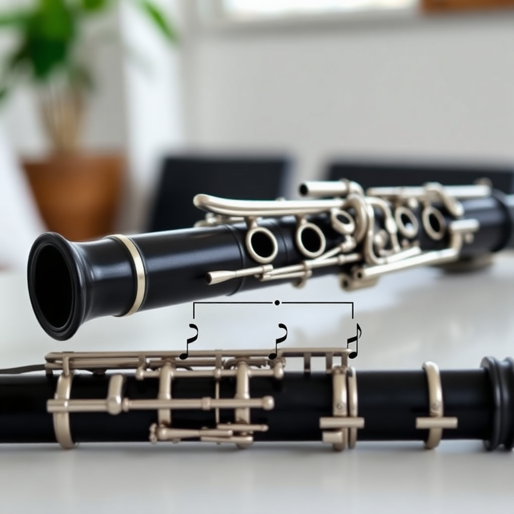 Clarinete: cómo tocar en conjunto con clarinete — foto realista del clarinete
