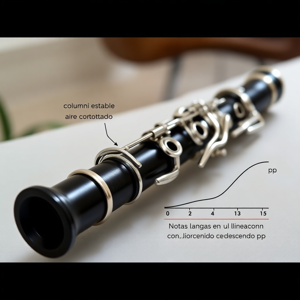 Clarinete: cómo tocar pianissimo en el clarinete — foto realista del clarinete